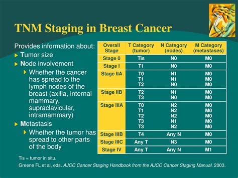 breast cancer staging tnm 8th edition