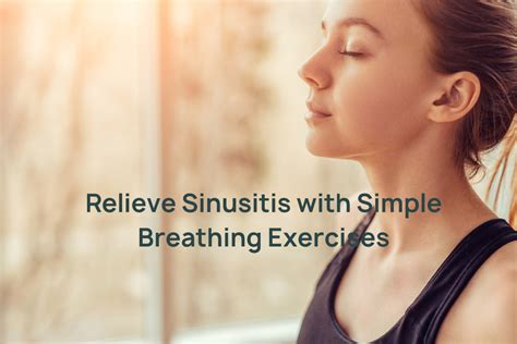 breathing exercises for sinusitis