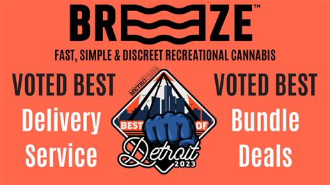 breeze - hazel park menu