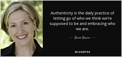 brene brown on being authentic