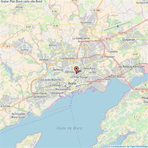 Brest Carte Carte