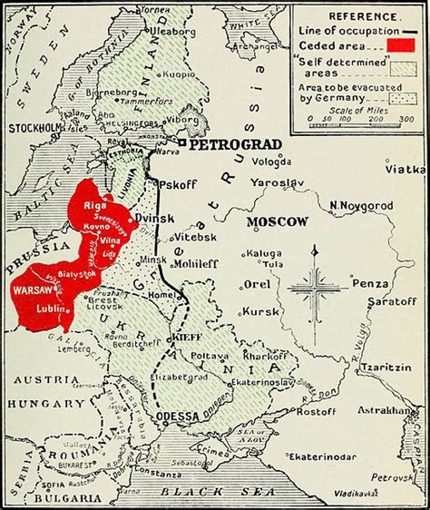 brest litovsk map