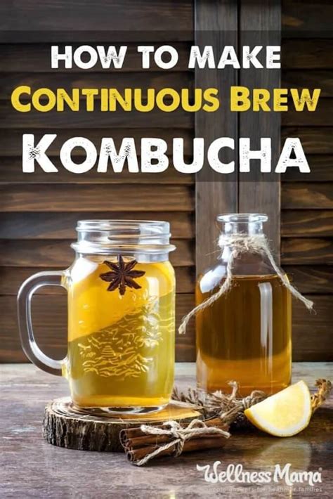 brew kombucha at home