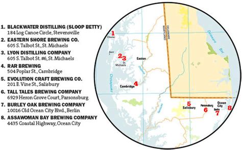 breweries on eastern shore