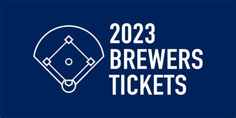 brewers tickets 2023 prices
