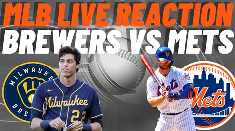 brewers vs mets play by play