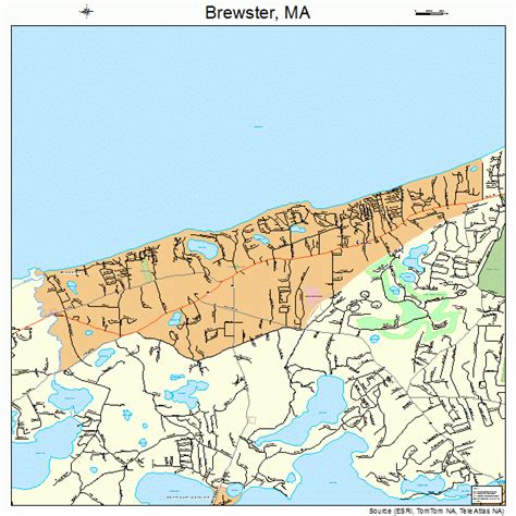 Brewster Ma On Map