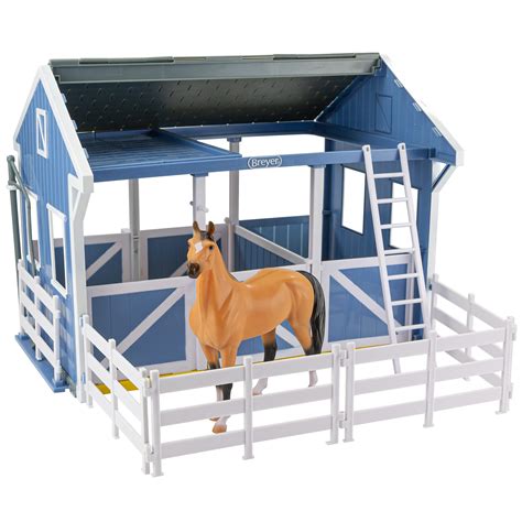 Breyer Traditional TwoStall Horse Barn Toy Model Walmart Canada