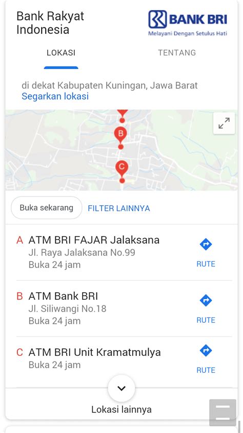 Bri Terdekat Dari Lokasi Saya