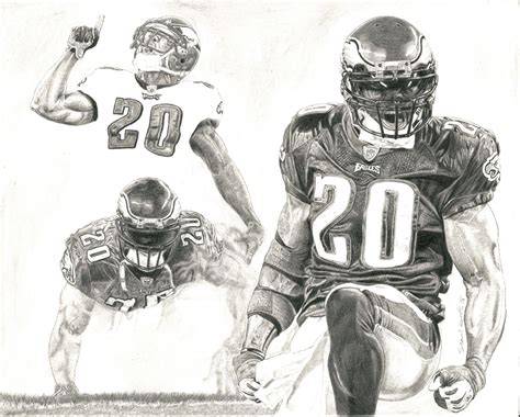 Brian Dawkins by EdNoFlaw on DeviantArt