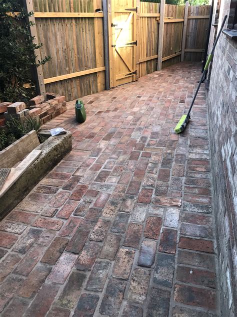 Pin on Reclaimed brick patio