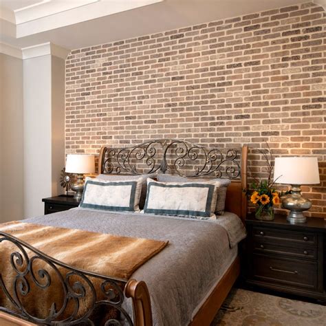 Cool Brick Accent Wall Bedroom References