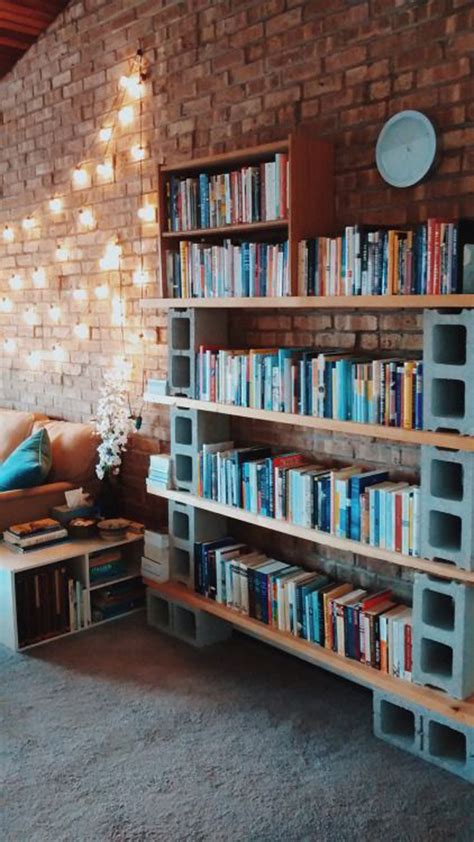 Brick And Board Bookcase