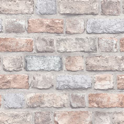 Brick Effect Wallpaper B M