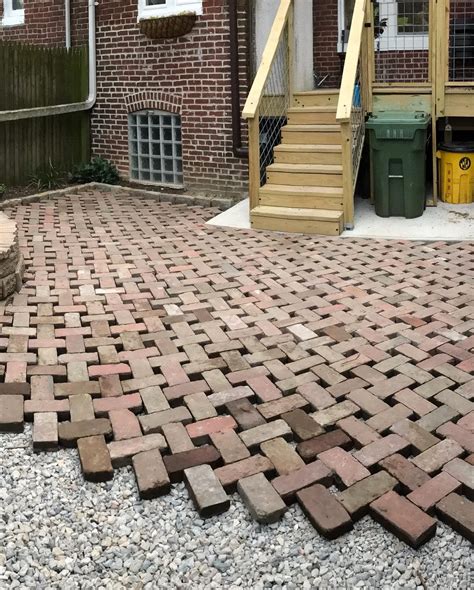 brick for backyard floor