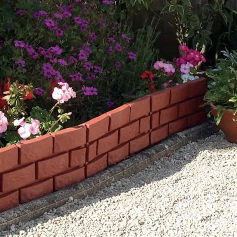Brick Garden Edging Mortar
