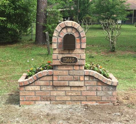 Brick Mailbox Designs