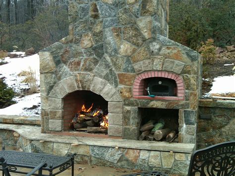 Brick Oven Fireplace