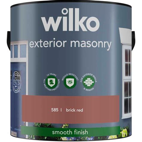 Brick Red Masonry Paint