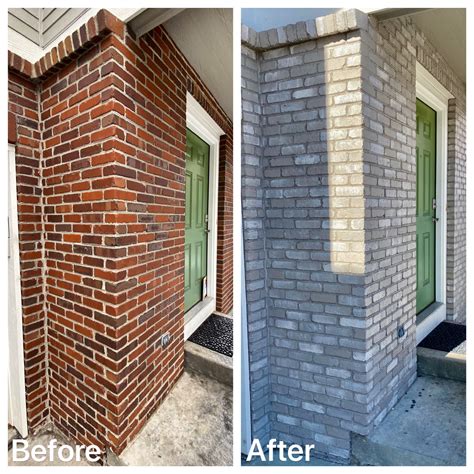 brick staining colors