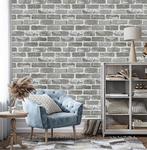 Brick Stick On Wallpaper