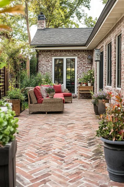 Brick Wall Patio Ideas