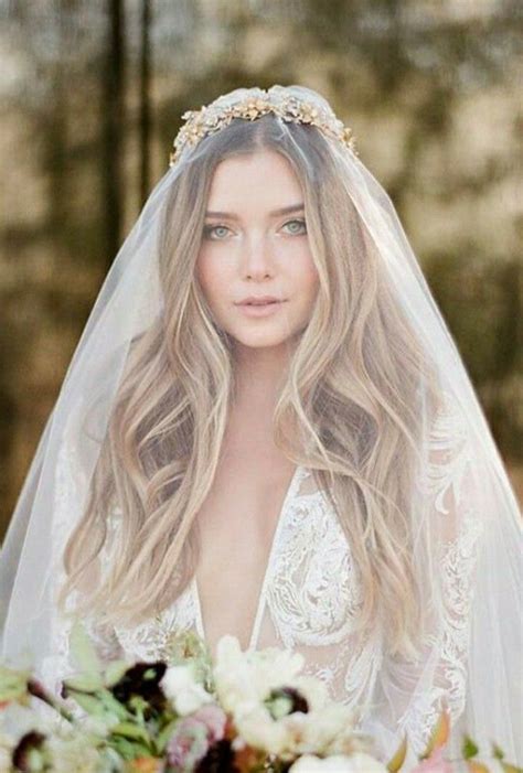 Free Bridal Down Hairstyles With Veil With Simple Style