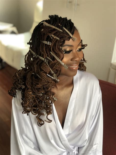  79 Stylish And Chic Bridal Hairstyles For Locs Trend This Years