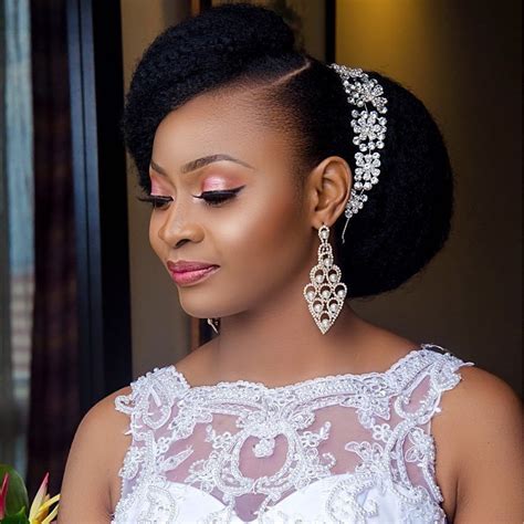  79 Gorgeous Bridal Hairstyles For Natural African Hair For Long Hair
