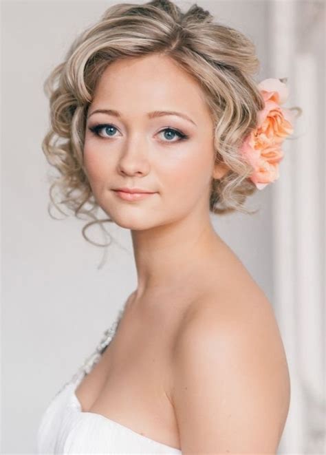  79 Ideas Bridal Hairstyles For Short Curly Hair Hairstyles Inspiration