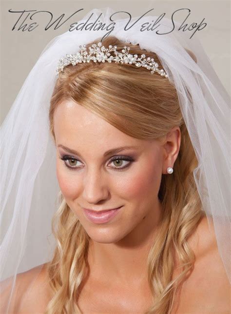 Free Bridal Hairstyles With Veil And Tiara For Short Hair