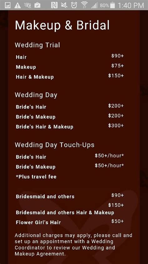 Perfect Bridal Party Hair And Makeup Cost For New Style