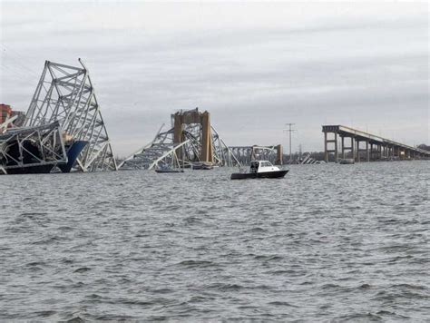 bridge collapse in baltimore video