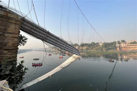 bridge collapse in india news