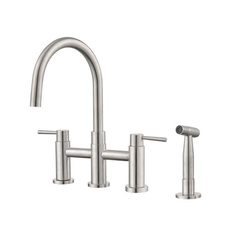 Bridge Faucet Brushed Nickel