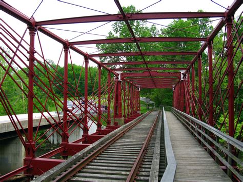 bridge over railroad tracks