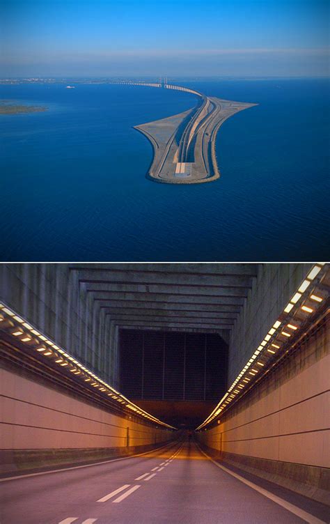 bridge that turns into underwater tunnel