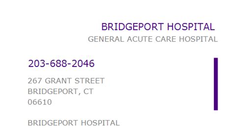 bridgeport hospital billing phone number
