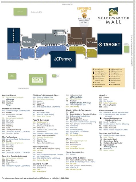 bridgeport mall hours