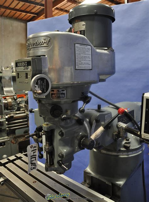 bridgeport milling machine used