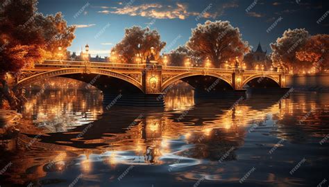 bridges at twilight