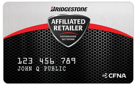 bridgestone affiliated retailer card