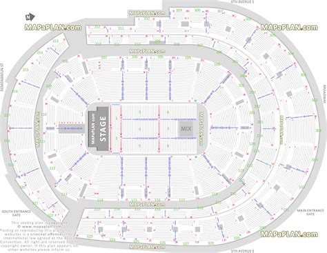 bridgestone arena nashville floor plans