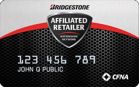 bridgestone credit card accepted