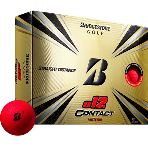 bridgestone golf balls e12 contact