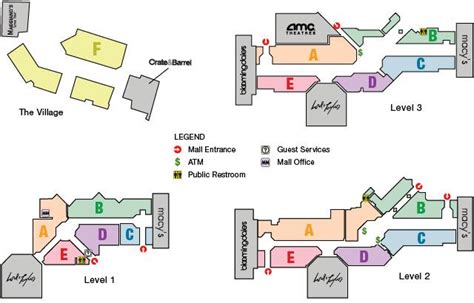 bridgewater commons store map