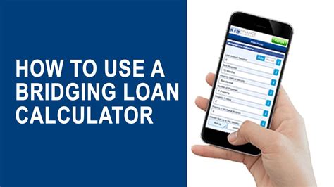 bridging loan calculator online