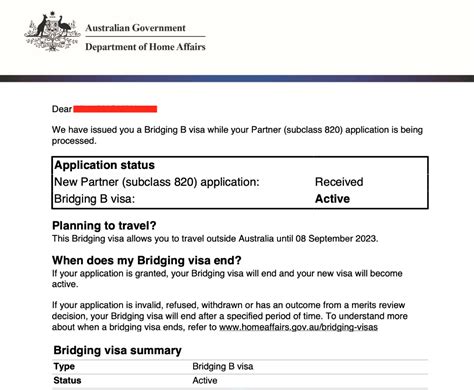 bridging visa b requirements