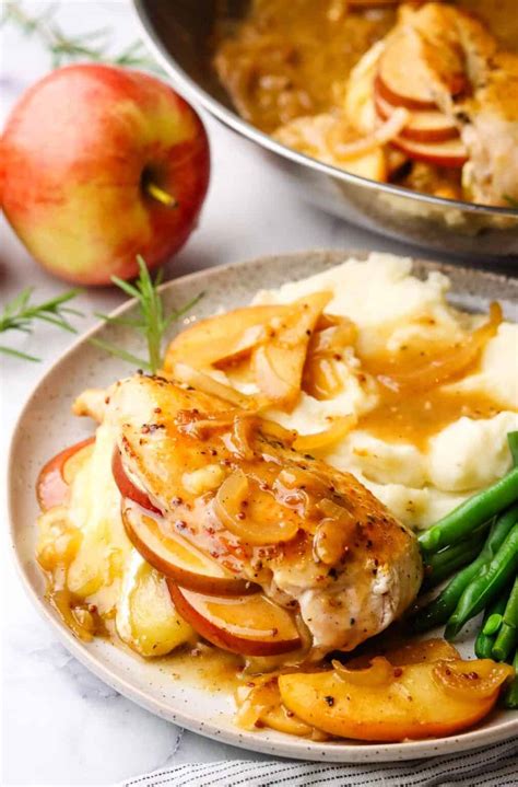 Brie Apple Chicken