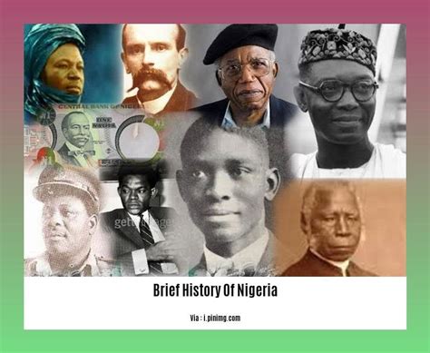 brief history about nigeria